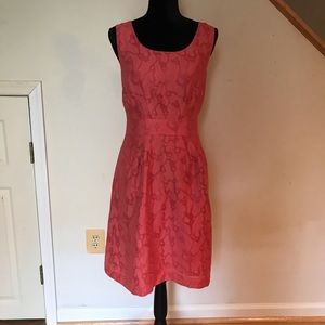 Banana Republic pink cocktail dress